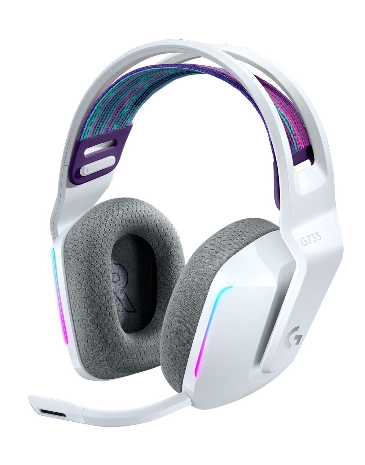 LOGITECH G733 LIGHTSPEED Wireless RGB Gaming Headset - WHITE