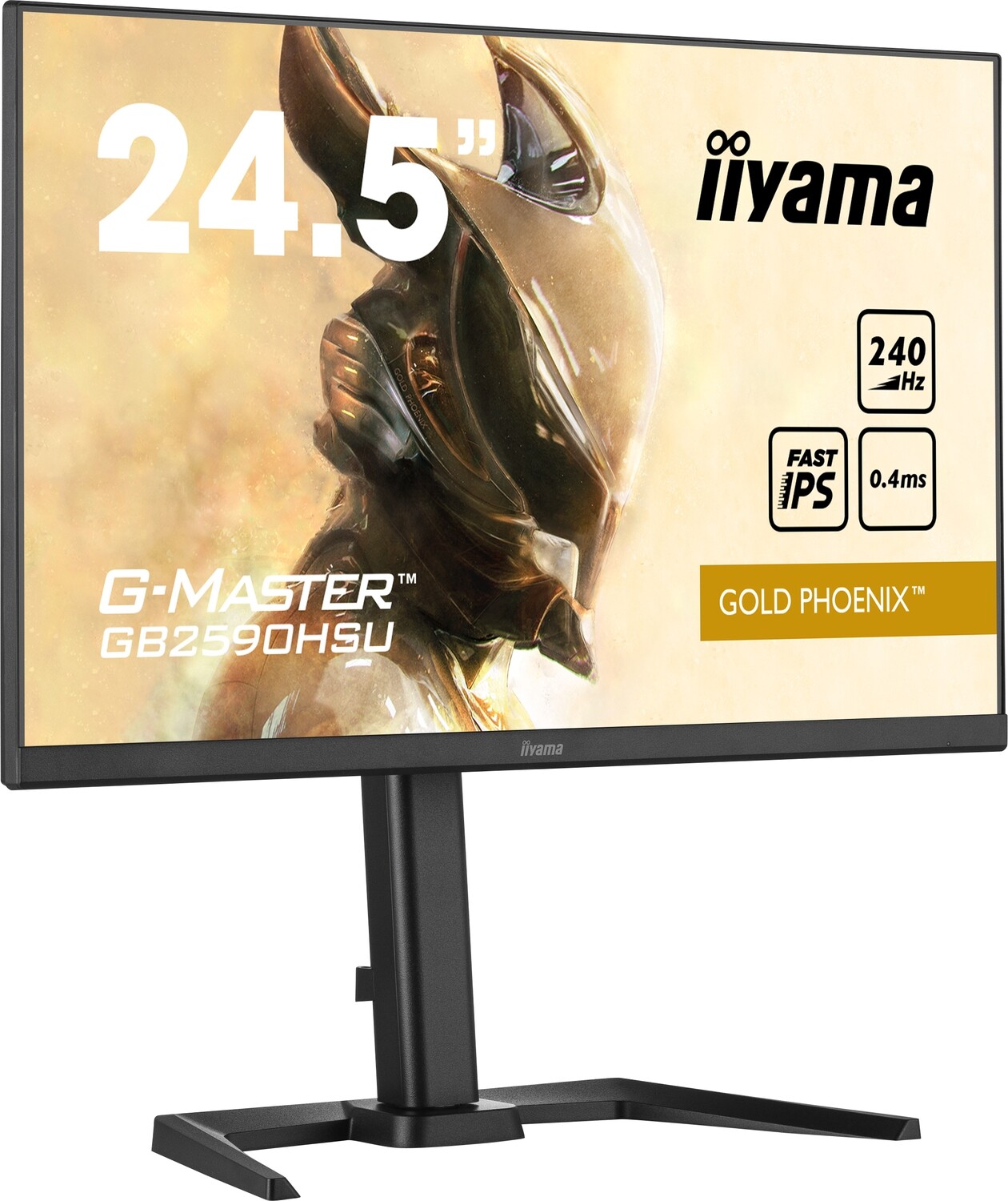 IIYAMA Monitor LED GB2590HSU-B5 GAMING 25inch 240Hz IPS 1920 x 1080 400cd 0.4ms HDMI DP USB Full ERGO