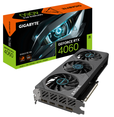 Gigabyte GeForce RTX 4060 Eagle OC 8G, 8GB GDDR6