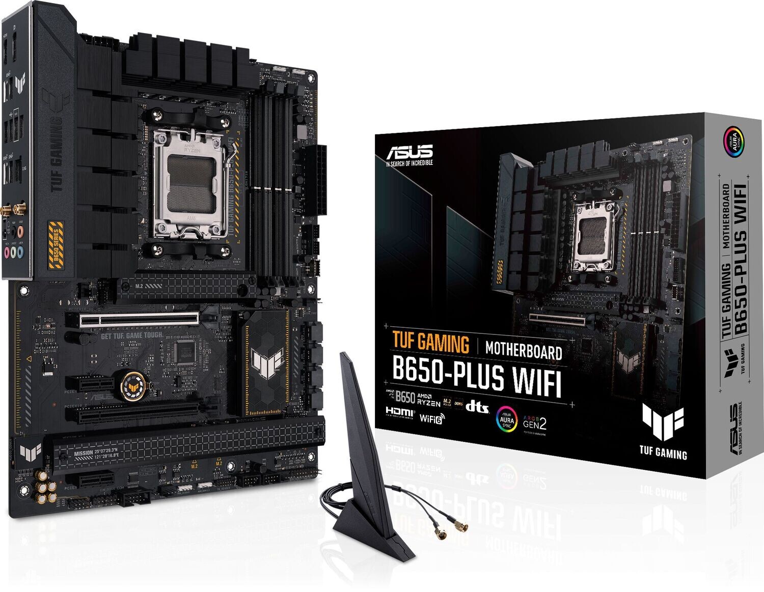 ASUS Mainboard Desktop TUF GAMING B650-PLUS WIFI (AM5, DDR5, ATX)