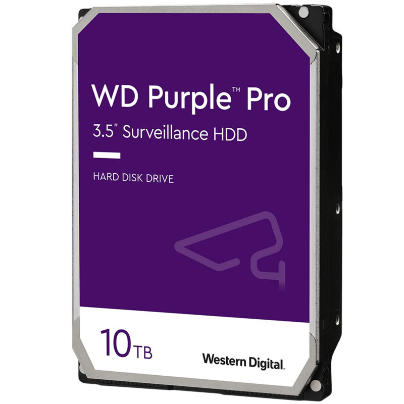 HDD AV WD Purple Pro (3.5&#39;&#39;, 10TB, 256MB, 7200 RPM, SATA 6 Gb/s)