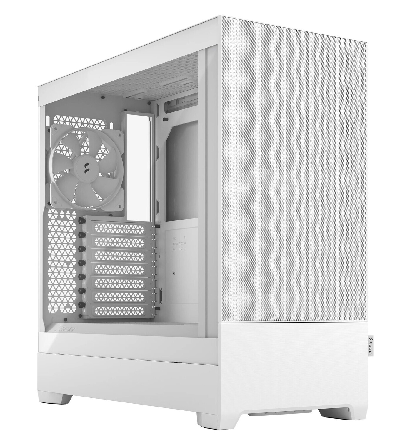 Case Fractal Pop Air White TG, bijelo bez napajanja