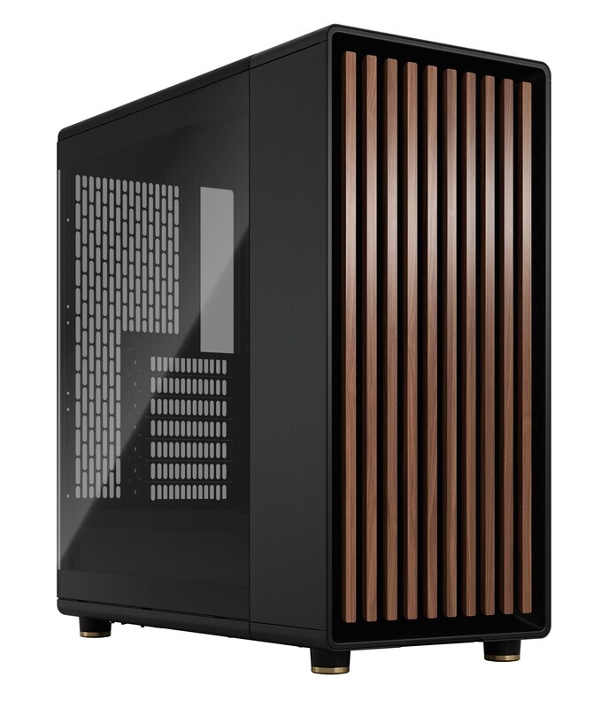 Case Fractal North Charcoal Black TG Dark Tint