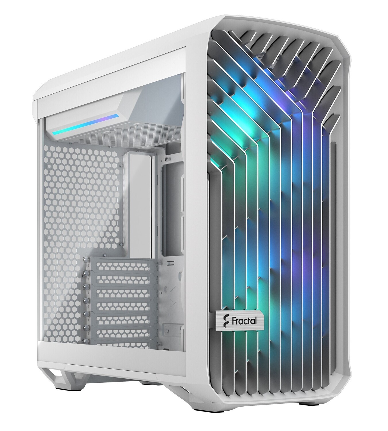 Case Fractal Torrent Compact RGB White TG light