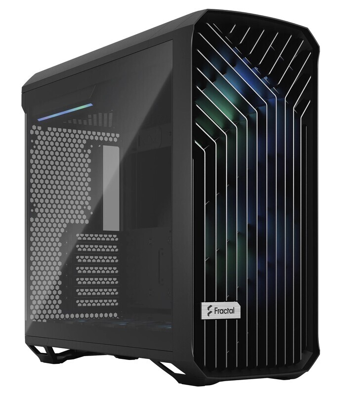 Case Fractal Torrent RGB Black TG Light Tint