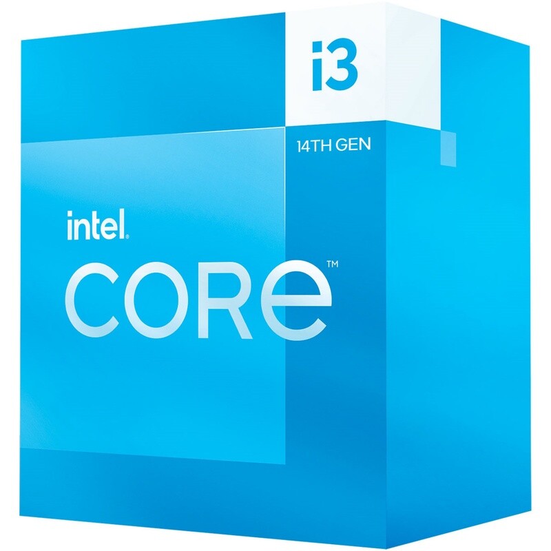 Intel CPU Desktop Core i3-14100 (up to 4.70 GHz, 12M Cache, LGA1700) box