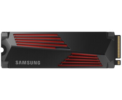 Samsung SSD 1TB M.2 PCIEx4 PCI Gen4.0 990 Pro with Heatsink