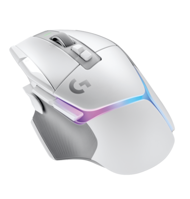 LOGITECH G502 X PLUS LIGHTSPEED RGB Wireless Gaming Mouse - WHITE/PREMIUM