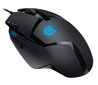 LOGITECH G402 Hyperion Fury Corded Gaming Mouse - BLACK