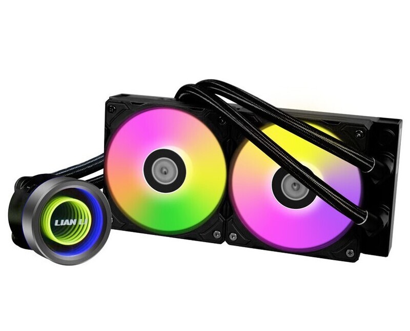 AIO Liquid Cooler Lian Li GALAHAD II Trinity 240, ARGB, black