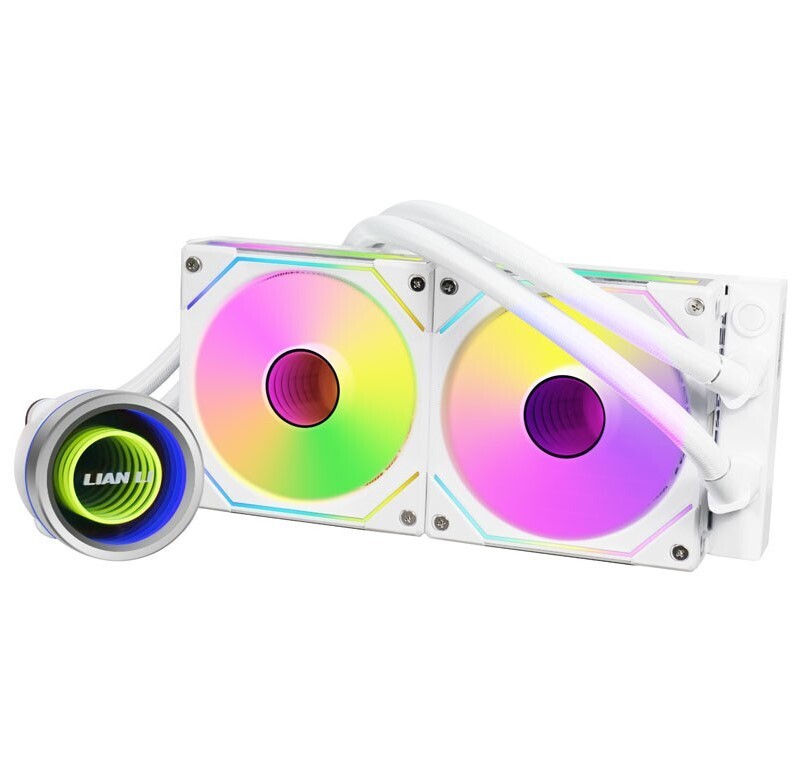 AIO Liquid Cooler Lian Li GALAHAD II Trinity 240 SL-INF, ARGB, white