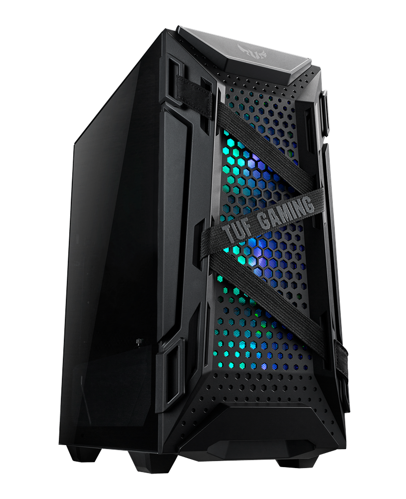 Case ASUS TUF Gaming GT301, ATX, Midi-Tower, Tempered Glass, Black