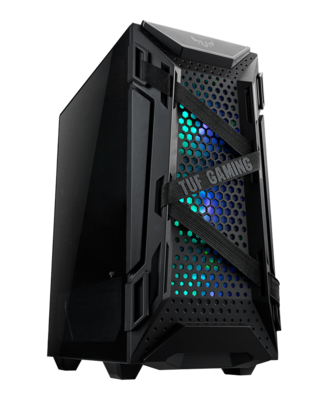 Case ASUS TUF Gaming GT301, ATX, Midi-Tower, Tempered Glass, Black