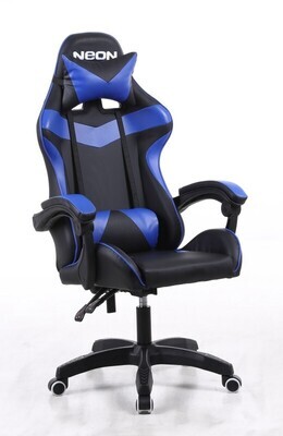 Neon Battle Station II, igraća stolica, crno-plava