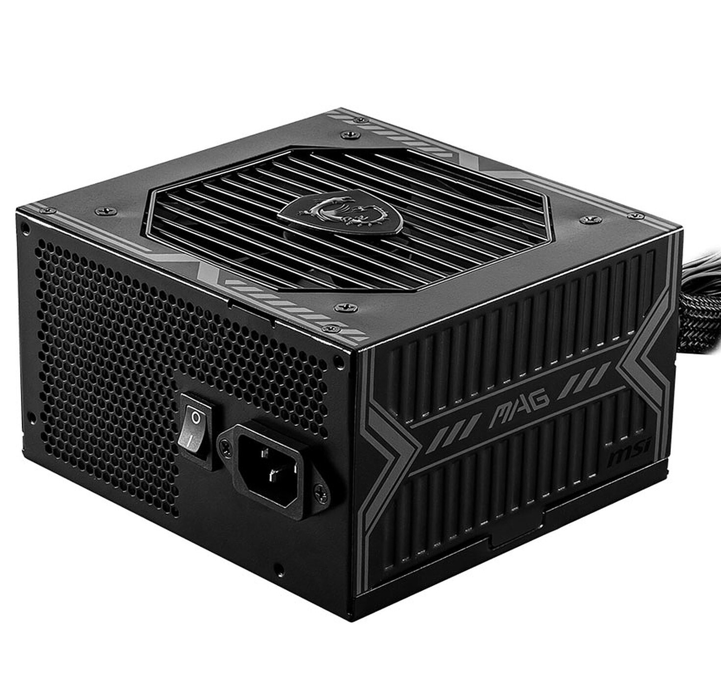 MSI MAG A650BN, 650W, 80 Plus Bronze, 120mm Low Noise Fan, Protections: OCP/OVP/OPP/OTP/SCP, Dimensions: 150mmx140mmx86mm, 5Y Warranty