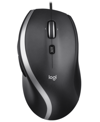 LOGITECH M500s Corded Mouse - BLACK