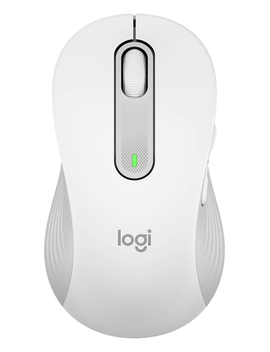 LOGITECH M650L Signature Bluetooth Mouse - OFF-WHITE - LEFT