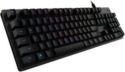 LOGITECH G512 Corded LIGHTSYNC Mechanical Gaming Keyboard - CARBON - TACTILE