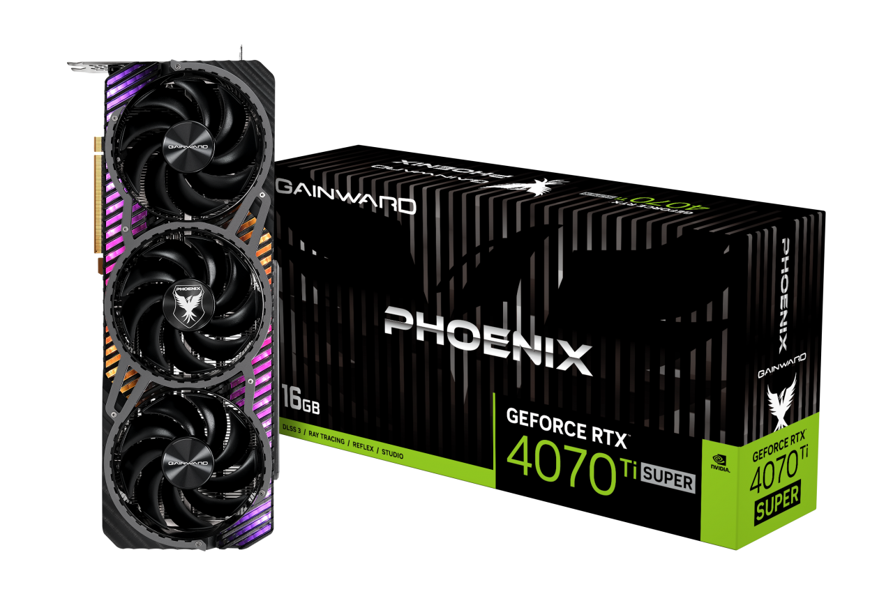Gainward GeForce RTX 4070 Ti Super Phoenix, 16GB GDDR6X