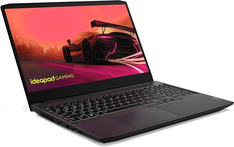 Lenovo IdeaPad Gaming 3 15ACH6, Free DOS, Ryzen 5 5500H, 3,3 GHz, Core 4 ,16 GB, 15,6&quot; FHD, SSD 512 GB M.2 PCIe NVMe, NVIDIA GeForce RTX 2050 4GB ,802.11ac, 5.0, 2,25 kg, Crna, Backlit keyboard