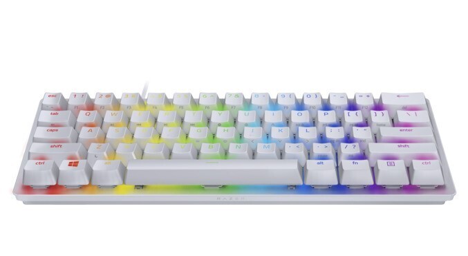 Keyboard Razer Huntsman Mini Mercury, Linear Optical Switch, US HR