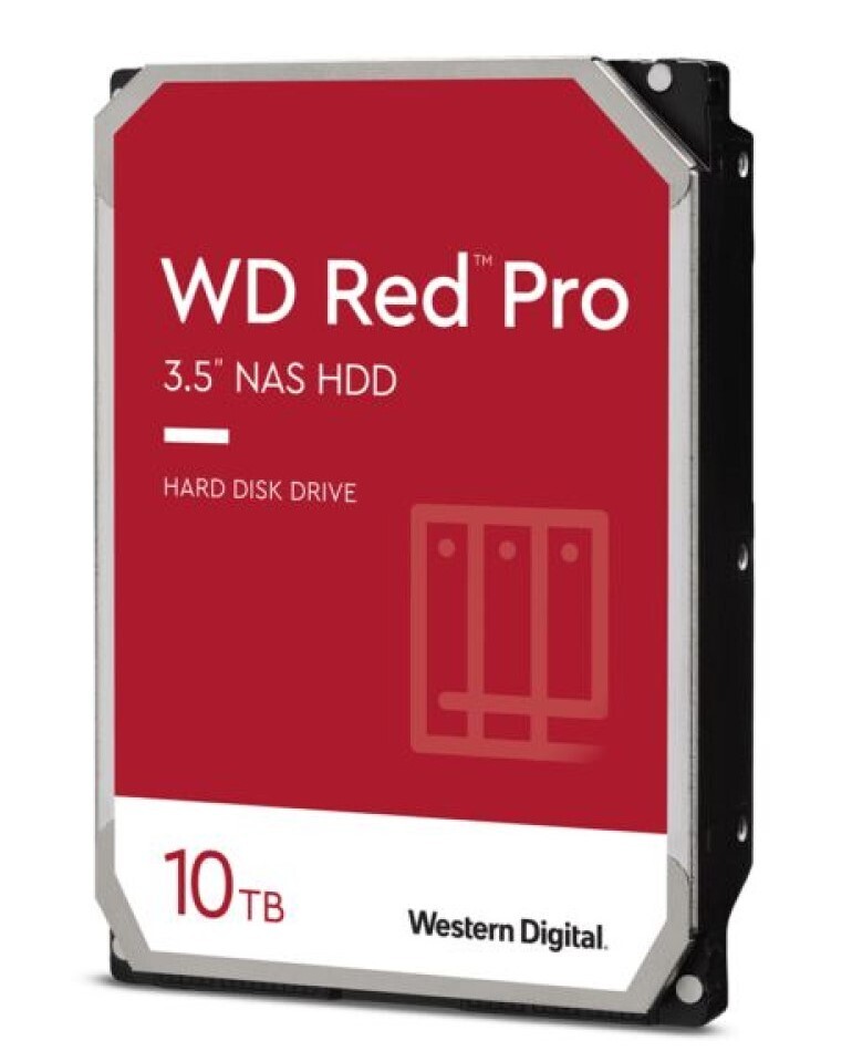 HDD Desktop WD Red Pro (3.5&#39;&#39;, 10TB, 256MB, 7200 RPM, SATA 6 Gb/s)