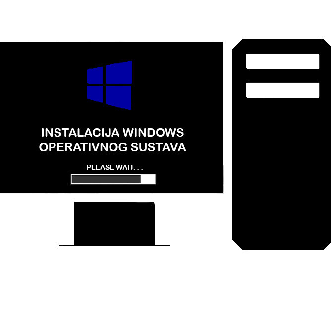 INSTALACIJA WINDOWS OPERATIVNOG SUSTAVA