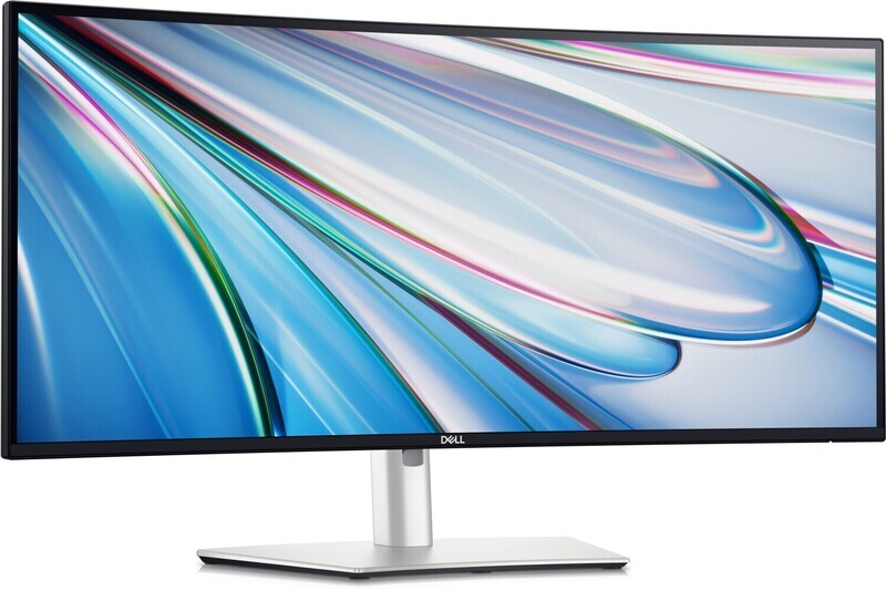Monitor DELL UltraSharp U3425WE Curved 34&quot;, 3440x1440, WQHD, 120Hz, IPS Antiglare, 21:9, 2000:1, 300 cd/m2, 8ms/5ms, 178/178, DP, HDMI, 2xTHB4, 3xUSB-C, 5xUSB-A, Audio line out, RJ-45, 2x 5W Speakers