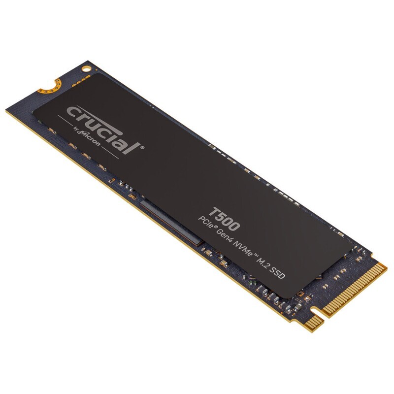 Crucial T500 500GB PCIe Gen4 NVMe M.2 SSD