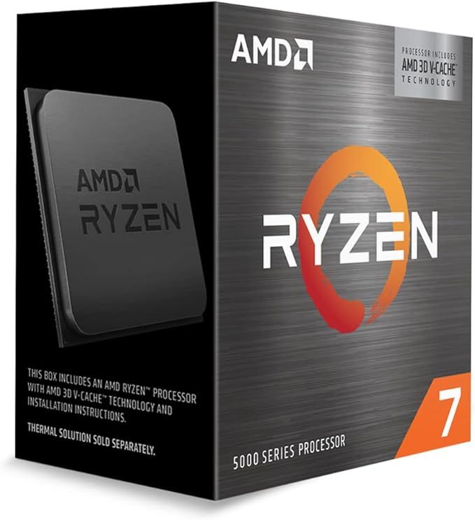 AMD CPU Desktop Ryzen 7 8C/16T 5700X3D (3.1/4.1GHz Boost,100MB,65W,AM4) Box