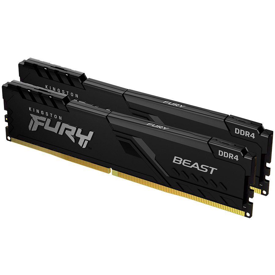 Kingston FURY Beast Black 16GB 3600MT/s DDR4 CL17 DIMM XMP