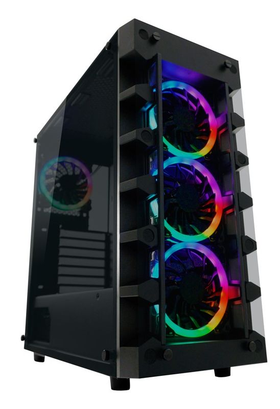 LC-Power 709B -Solar system, RGB, crno bez nap.