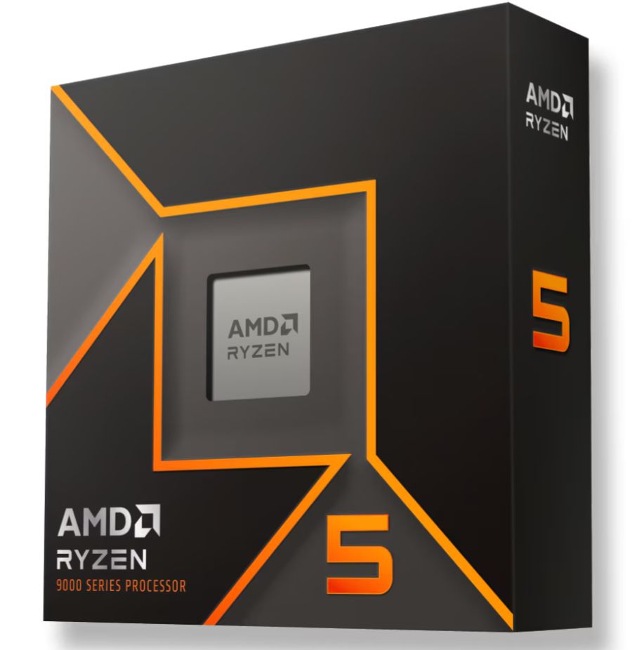 AMD CPU Desktop Ryzen 5 6/12T 9600X (3.9GHz/5.4GHz, 38MB, 65W, AM5) box, with Radeon Graphics