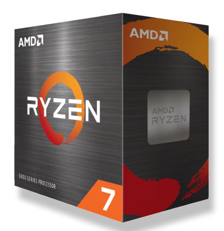 AMD CPU Desktop Ryzen 7 8/16T 5800XT (3.8GHz/4.8GHz,36MB,105W,AM4) box, with Wraith Prism cooler