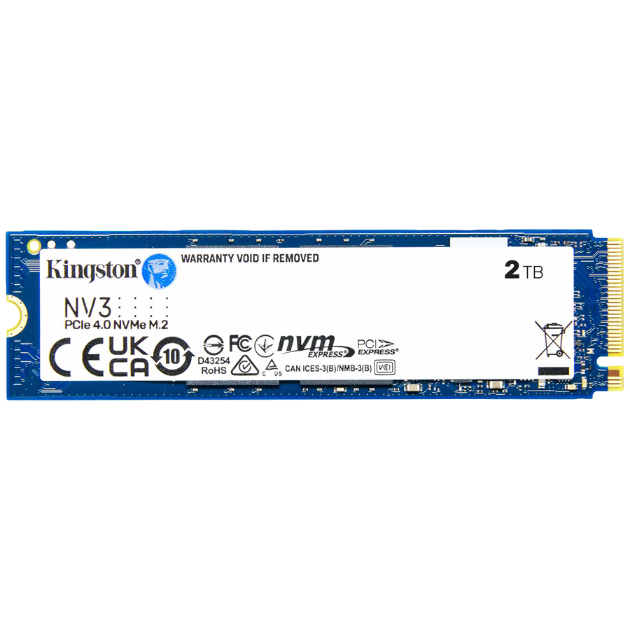 Kingston SSD 2TB NV3 M.2 2280 PCIe 4.0 NVMe SSD