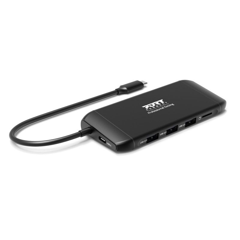 Port docking travel USB-C,1x4K ili 2xFHD, do 100W