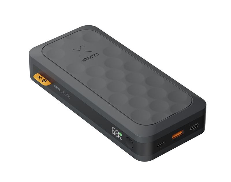 Powerbank Xtorm Fuel 67W, 27.000 mAh, 2x USB-C PD 67W, USB-A QC 3.0, Black