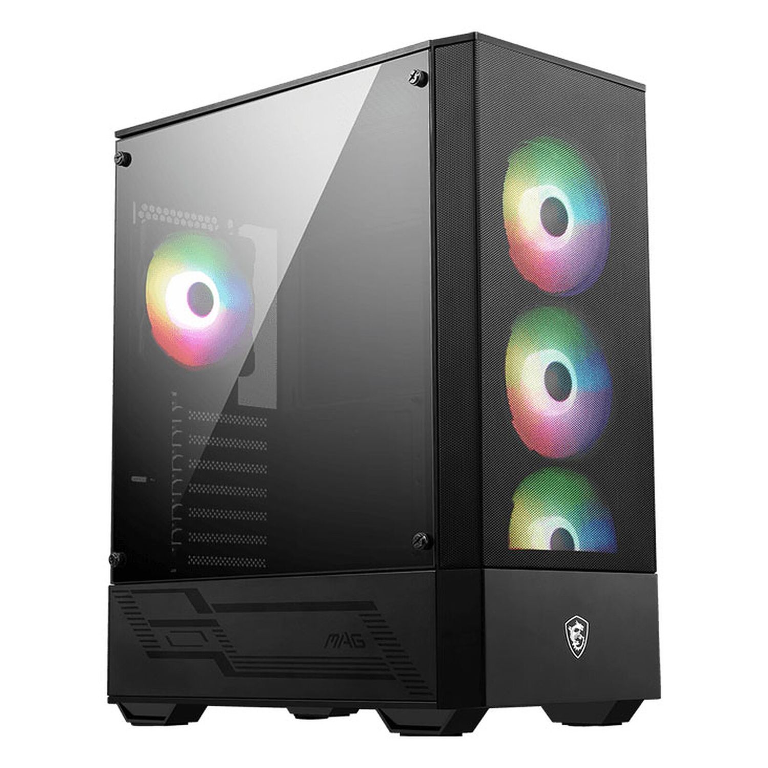 MSI MAG FORGE 112R , 2xUSB 3.0, 4x120mm ARGB Fan, 6xARGB Control Board, Tempered Glass Window