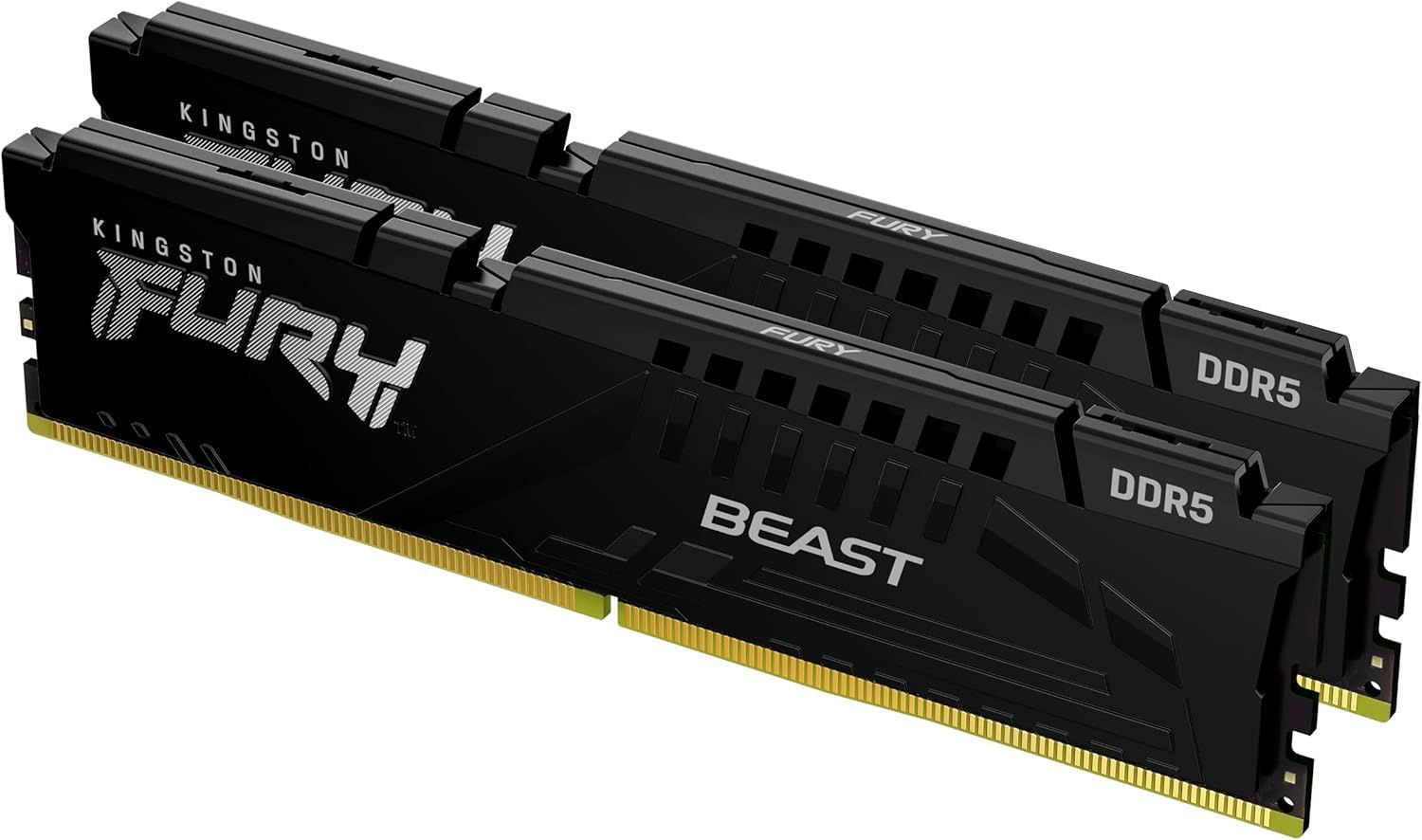Kingston FURY Beast Black 32GB(2x16GB), 6400MT/s DDR5 CL32 DIMM  EXPO