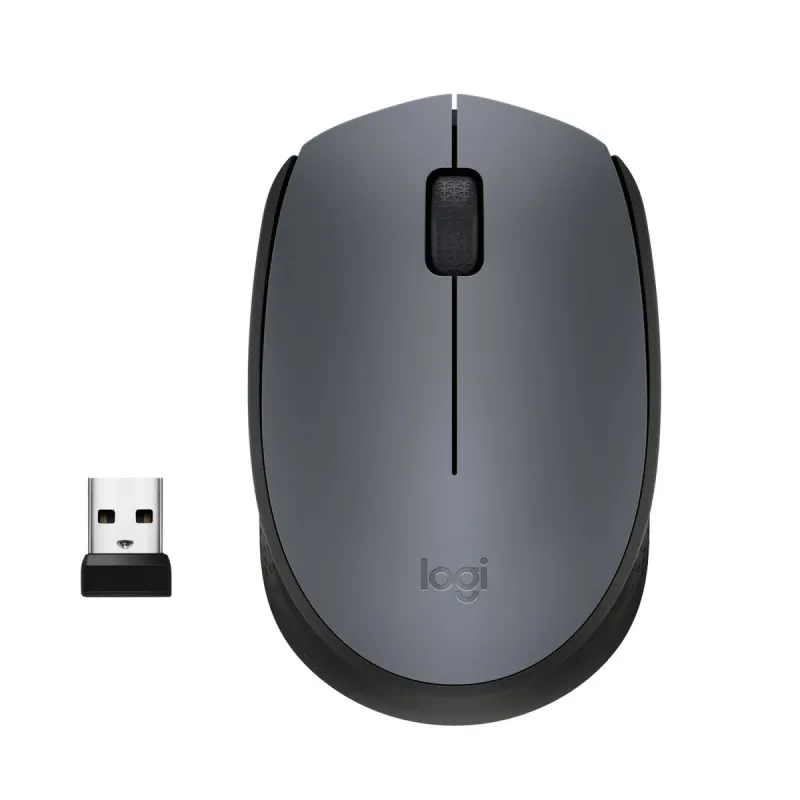 LOGITECH M170 Wireless Mouse - GREY