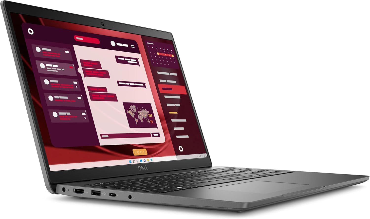 Dell Latitude 3450, 14&quot; FHD (1920x1080), i7-1355U (12MB, 5.0GHz), 16GB (2x8GB) DDR5, M.2 512GB PCIe, Intel Integrated, WiFi, BT, HDMI, USB-C (DP/PD), 3xUSB-A, RJ-45, FHD Cam, Mic, Backlit, Win11pro