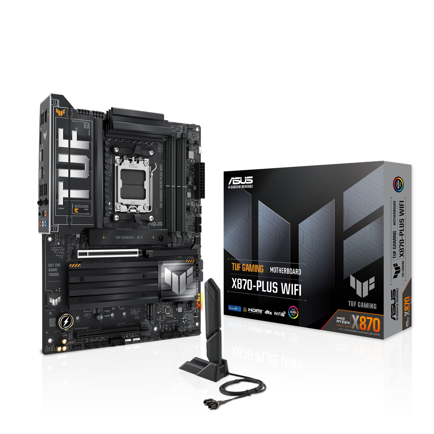 ASUS Mainboard Desktop TUF GAMING X870-PLUS WIFI (AM5, DDR5, ATX)