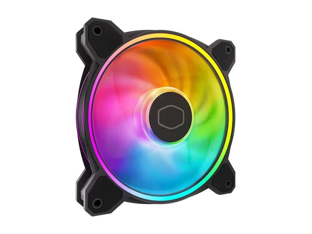 Fan Cooler Master MasterFan MF120 Halo2 ARGB PWM 120mm, black
