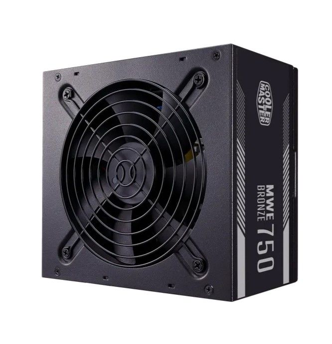 PSU ATX Cooler Master MWE Bronze V2 750W, 80 PLUS Bronze, Black