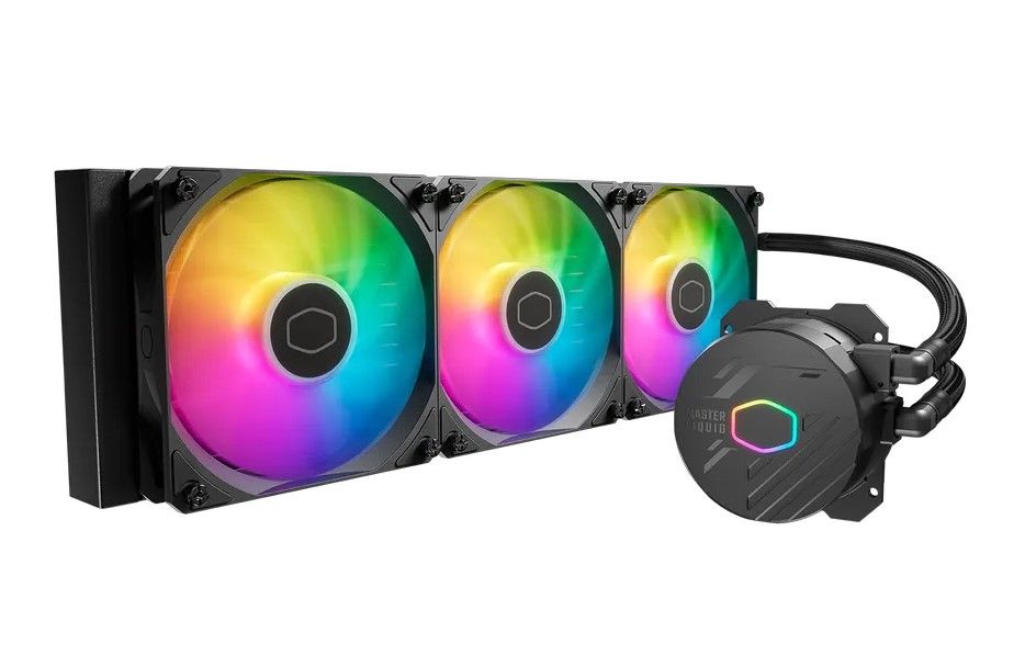 AIO Liquid Cooler Cooler Master MasterLiquid 360L Core, 360mm, ARGB, Black