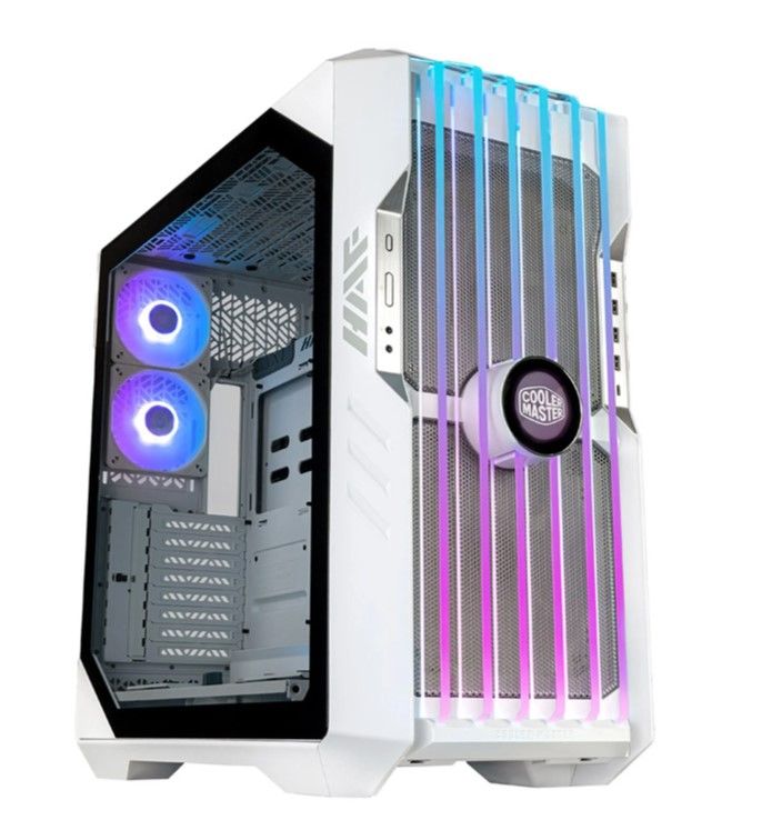 Case Cooler Master HAF 700 EVO, ATX, Full Tower, ARGB, Tempered Glass, White