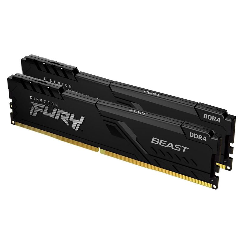 KINGSTON FURY Beast Black 32GB(2x 16GB) 3200MHz DDR4 CL16 DIMM XMP