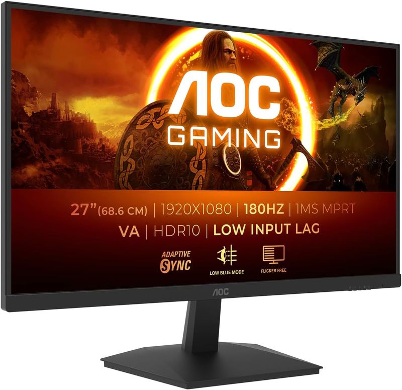 AOC 27G15N2, 27&quot;, DP, HDMI, 180Hz, 1ms