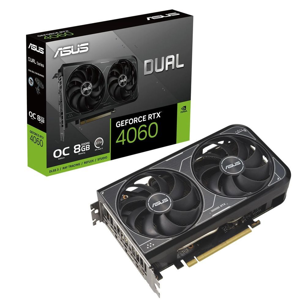 ASUS GeForce RTX 4060 Dual O8C V2, 8GB GDDR6