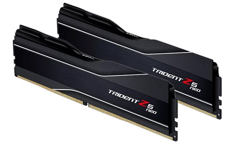 G.SKILL Trident Z5 Neo 64GB(2x32GB)6000 MT/s DDR5 DIMM CL32 1.4V,  EXPO